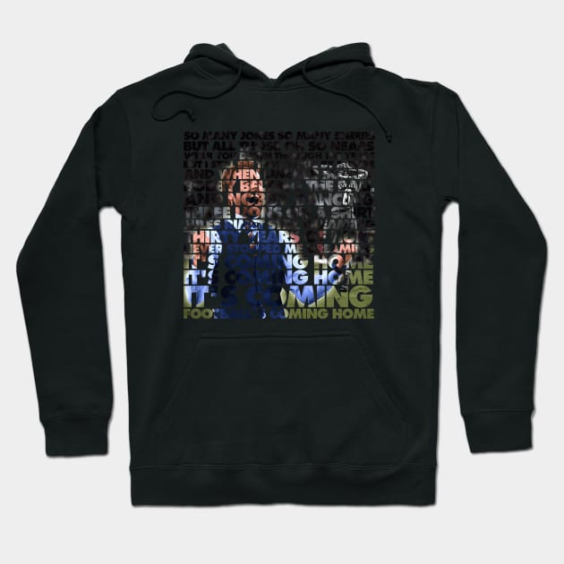 Football's Coming Home, Gareth Hoodie by everyplatewebreak